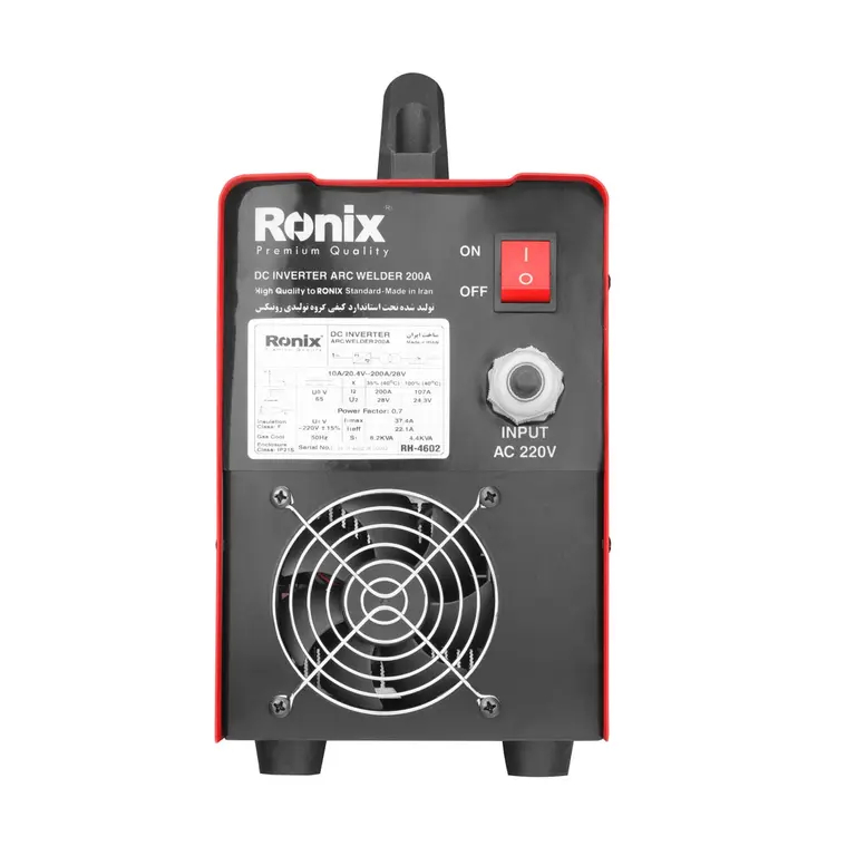 اینورتر جوشکاری 200 آمپر رونیکس 4602