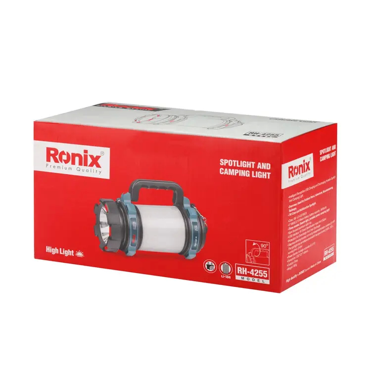 نورافکن لیتیوم حرفه ای با برد 1200 متر رونیکس4255