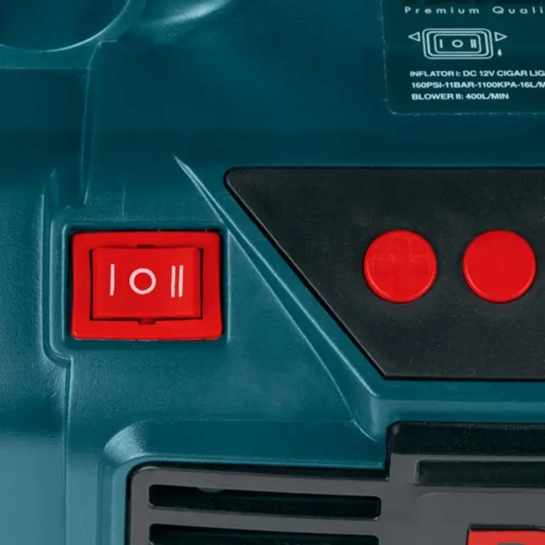 مینی کمپرسور باد سه کاره دیجیتال فندکی 4260رونیکس