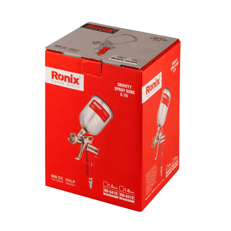 پیستوله بادی کاسه فلزی رونیکس سایز 1.8 مدل6418