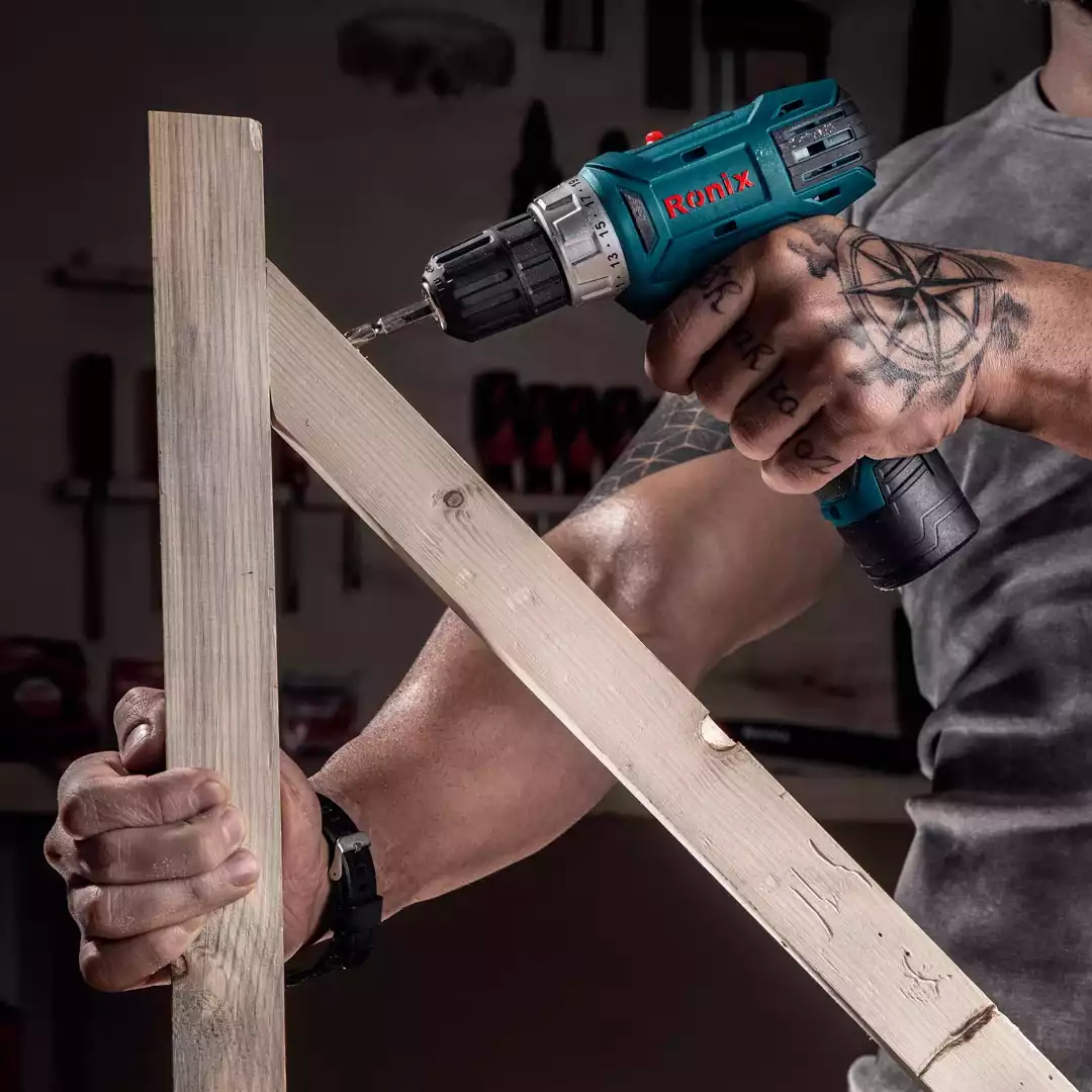 دریل پیچ گوشتی شارژی رونیکس 8012