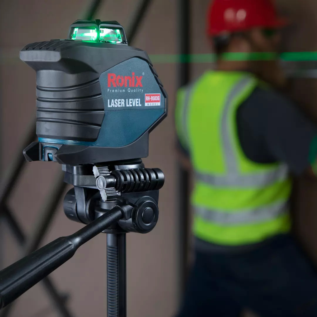 تراز لیزری نور سبز رونیکس 9503G