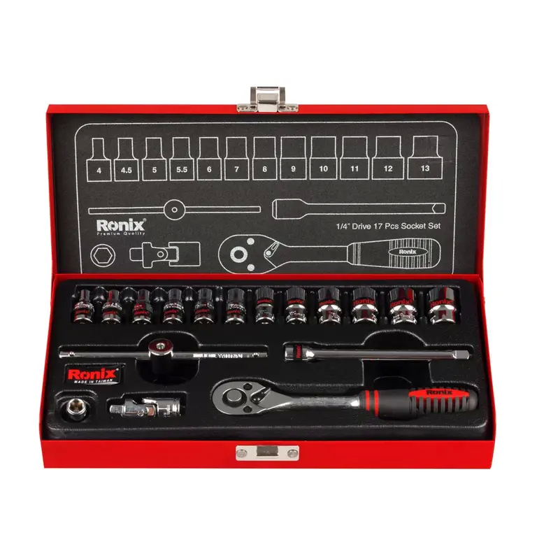 جعبه بکس 17 پارچه رونیکس 2617