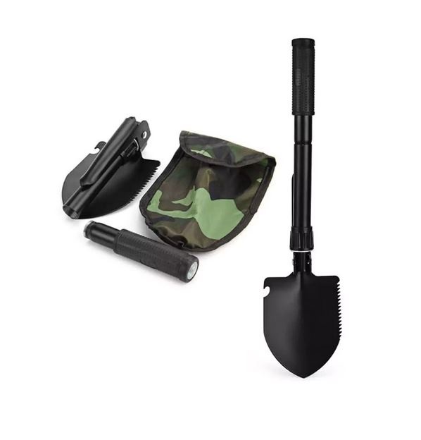 بیلچه سفری تاشو چند کاره