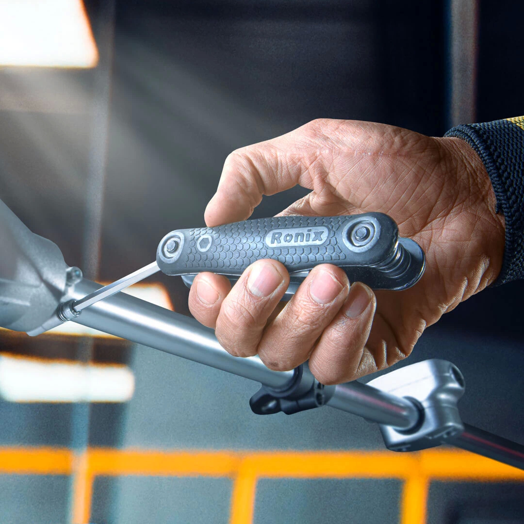 مجموعه آچار آلن شش گوش چاقویی رونیکس 2020