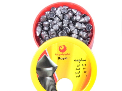 ساچمه 5/5 سر تیز