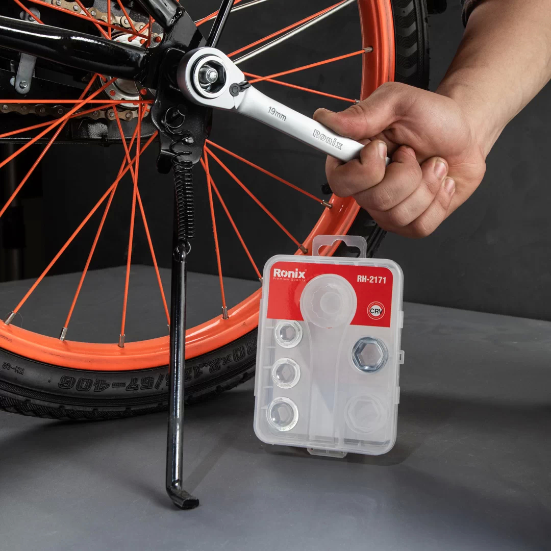 آچار جغجغه دسته ثابت چپگرد و راستگرد رونیکس 2171