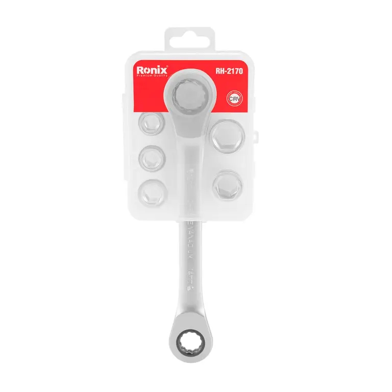 ست سری آچار جغجغه دسته ثابت رونیکس 2170