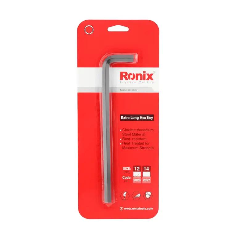 آچار آلن 12 میلی متری بلند رونیکس2026