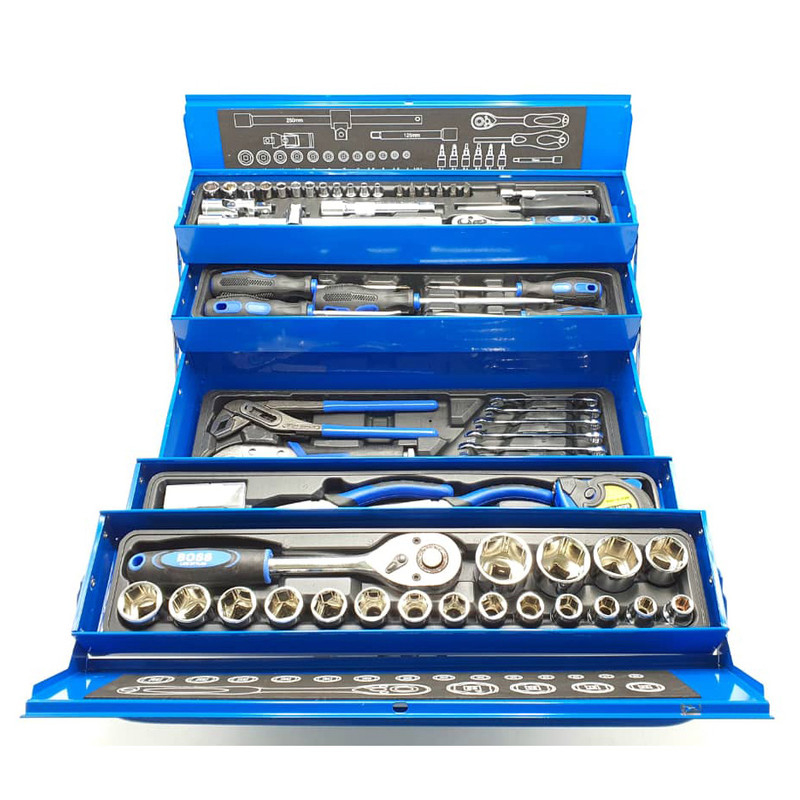 قیمت و خرید مجموعه 85 عددی جعبه ابزار باس مدل BS-TOLS-85