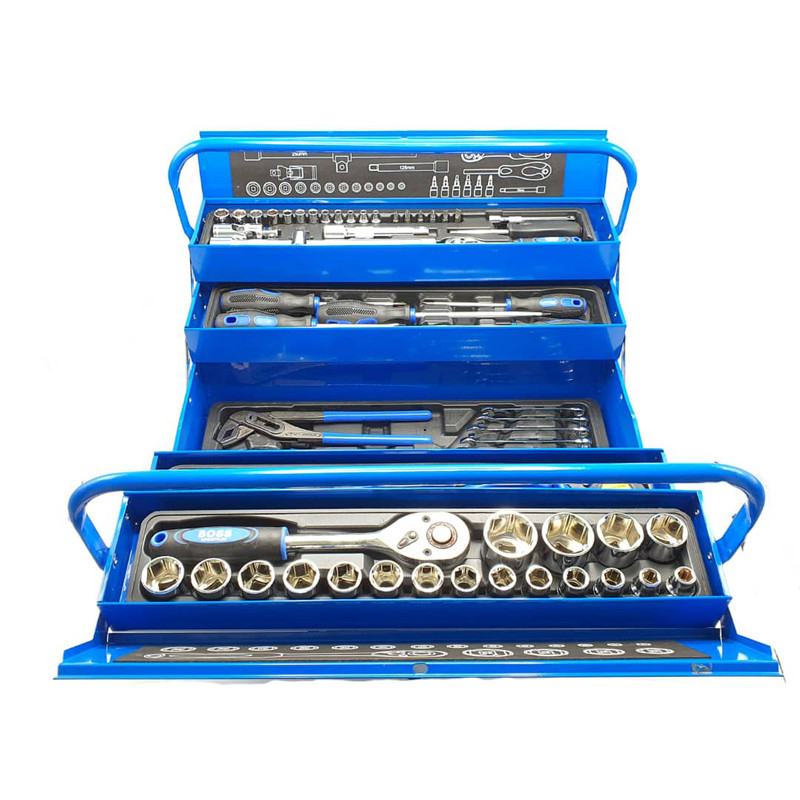 قیمت و خرید مجموعه 85 عددی جعبه ابزار باس مدل BS-TOLS-85