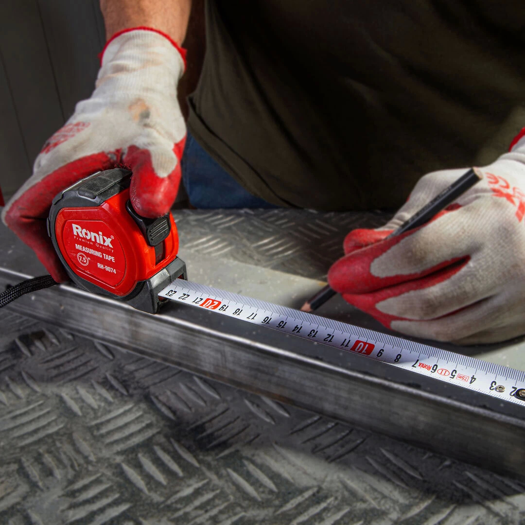 متر روکش دار 7.5 متری چاپ یک طرف