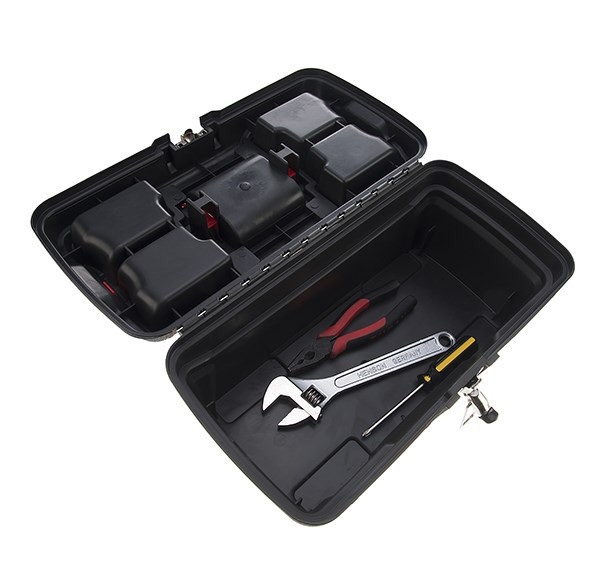 قیمت و خرید جعبه ابزار 16 اینچی رونیکس با چفت‌های فلزی مدل RH-9130