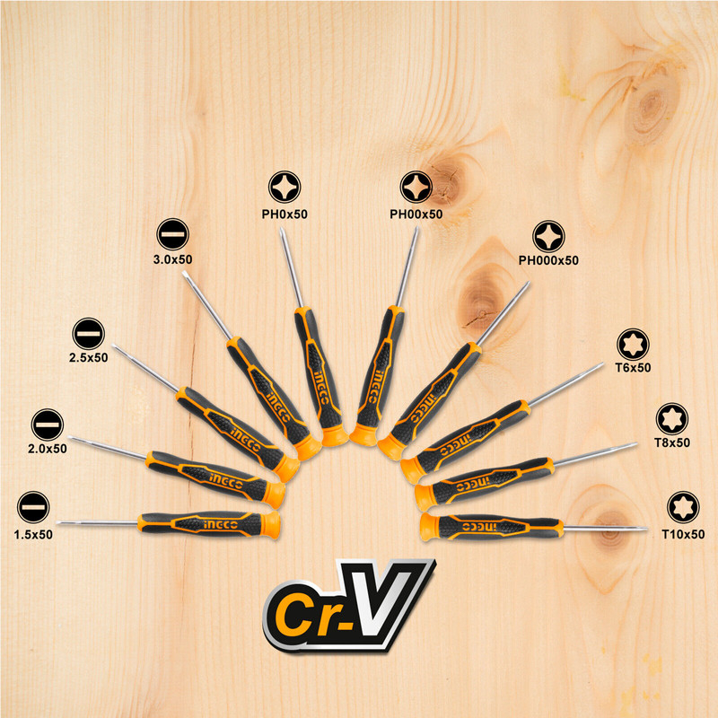 قیمت و خرید پیچ گوشتی اینکو مدل HKSD-1828 بسته 18 عددی